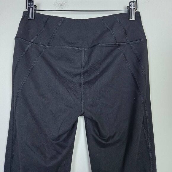 Victorias Secret Womens Supermodel Pants Flared Size Small Black Athleisure Yoga - Picture 3 of 7